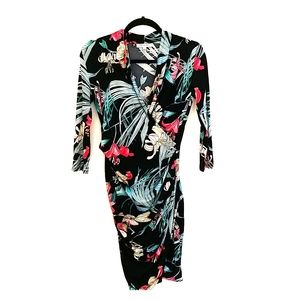 Jennifer Lopez floral shreath dress